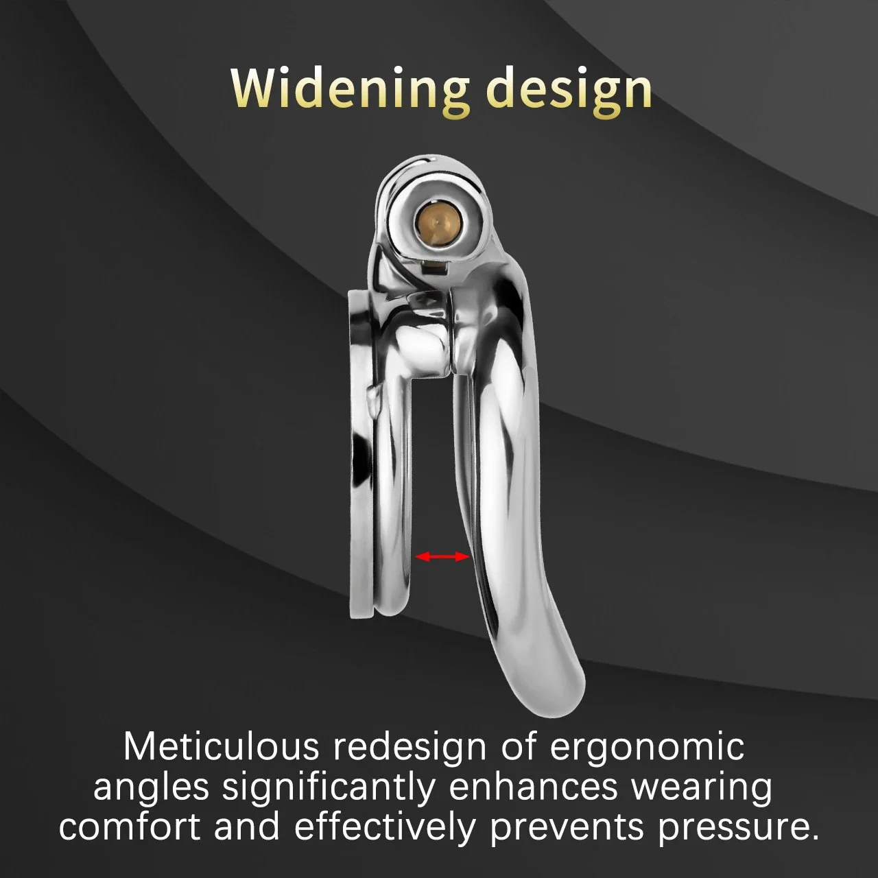 Chastity Cage with Catheter,Flat Chastity Cage Device,Chastity Belt Sex Toys for Sissy Gay Men Cock Cage
