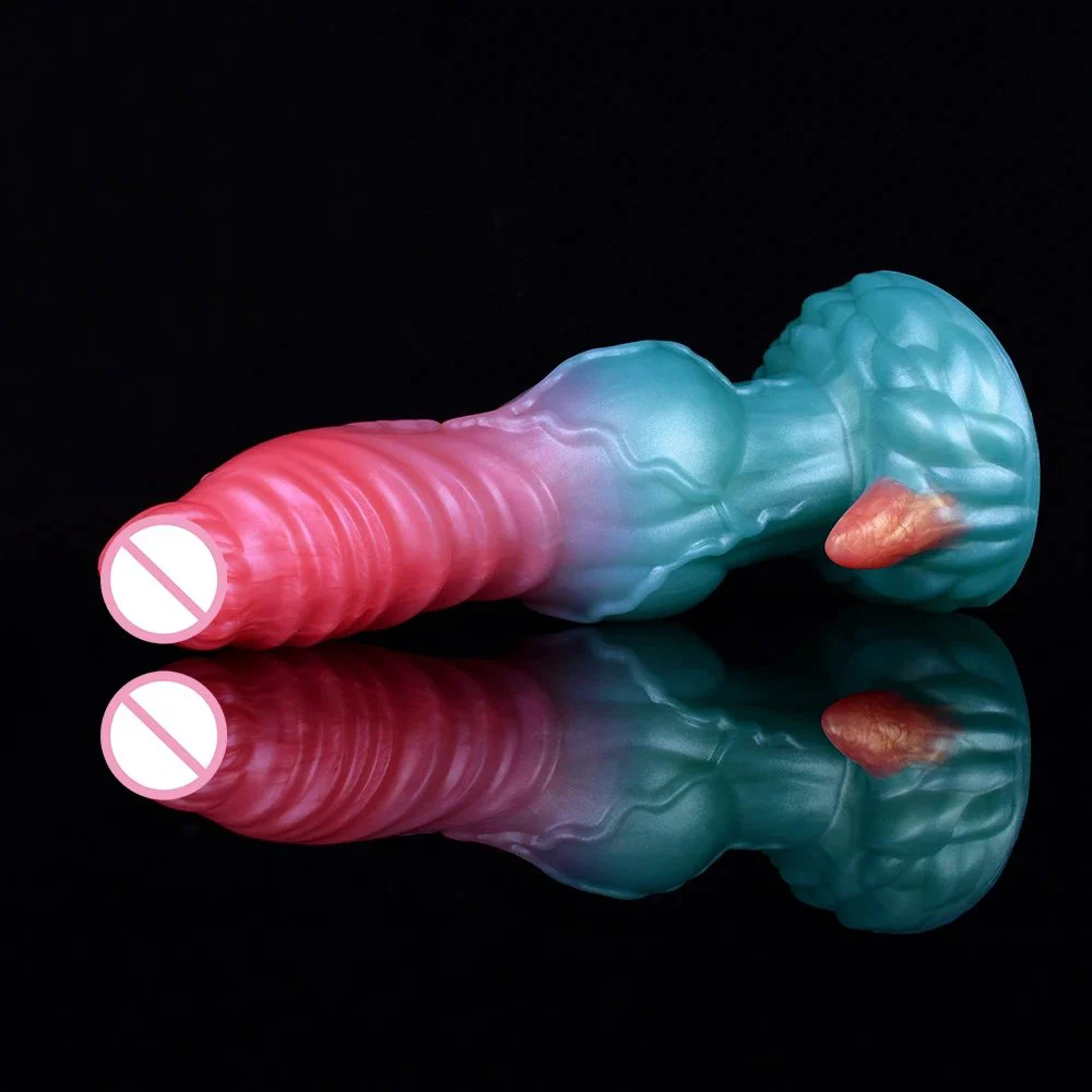 Realistic Small Cock Knot Dog Dildo Silicone Soft Wolf Animal Fantasy Monster Adult Anal Plug Sex Toys for Male Female
