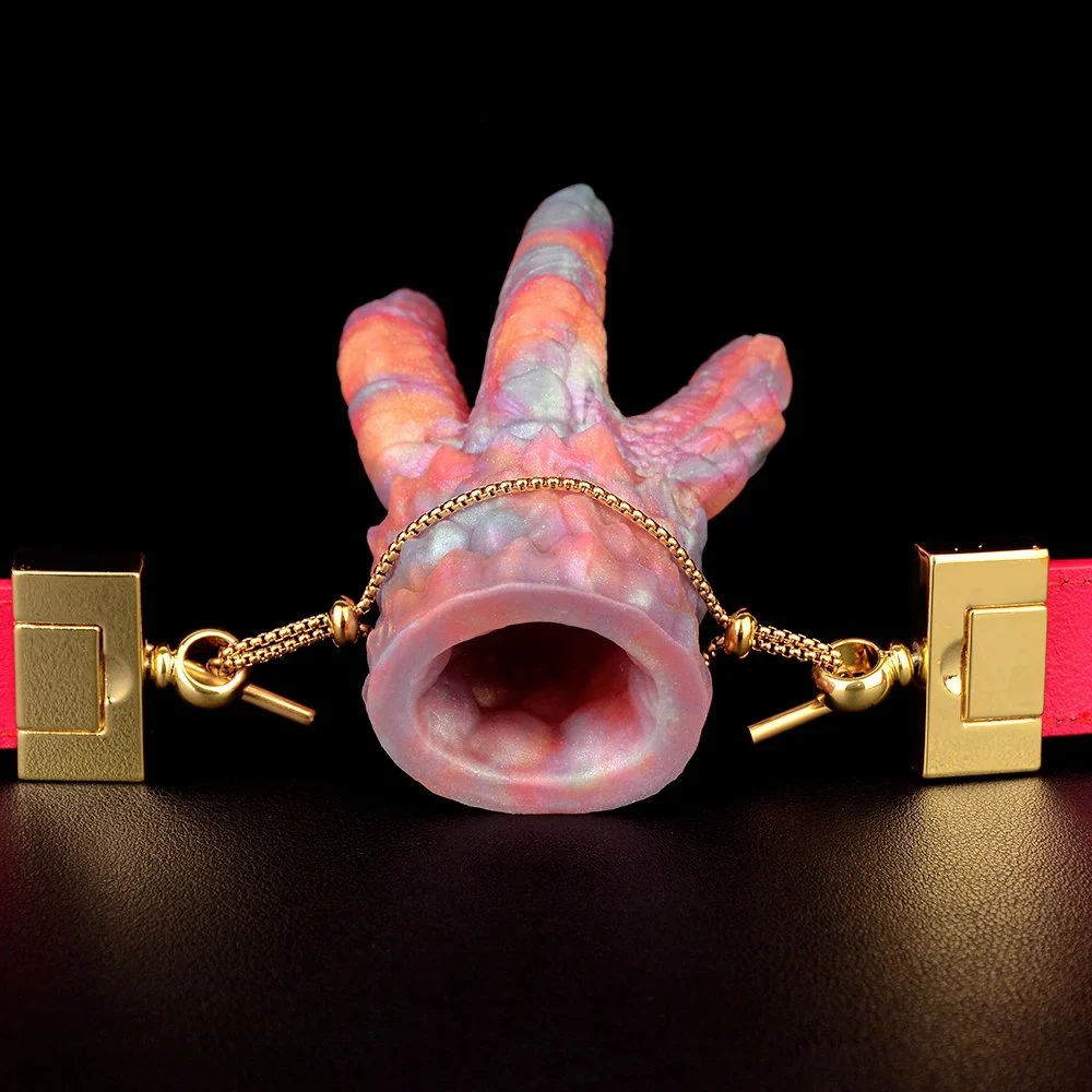High-end Design Abyssal Spine Claw Shape Bondage Gag Three-color Belt How to Choose a Variety of Matching Gags