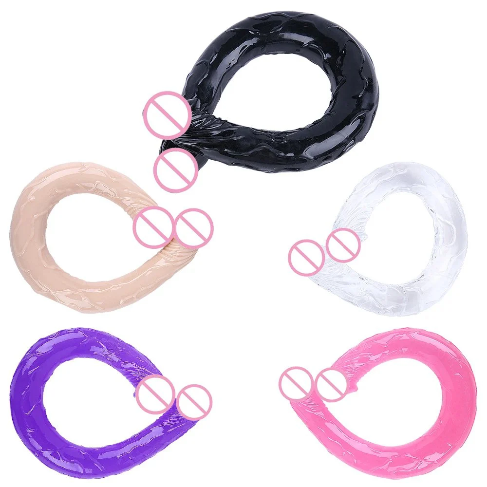 Realistic Soft Silicone Dildo Huge Penis BDSM Hard Plastic Vibrator for Male and Female Use