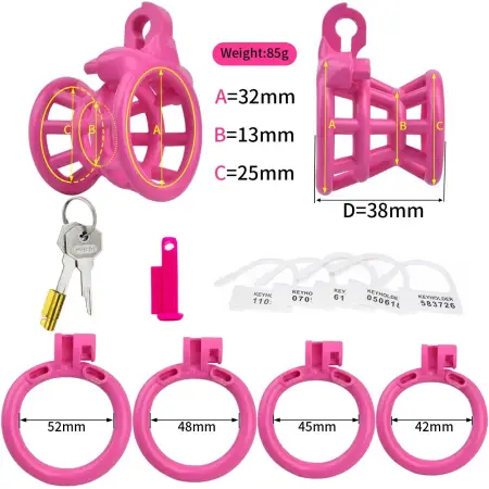 3D Printed Resin Chastity Lock Penis Lock Male Dick Toys Male Chastity Device Chastity Cage Sex Toys for Men