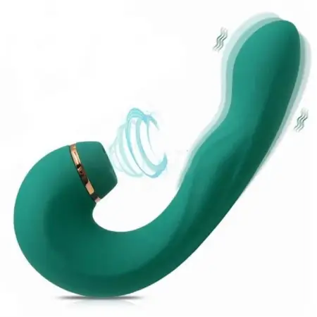Powerful 3-in-1 Multi-Functional USB G-Spot Vibrator for Women Clitoral and Vaginal Massage with Sucking & Licking Features