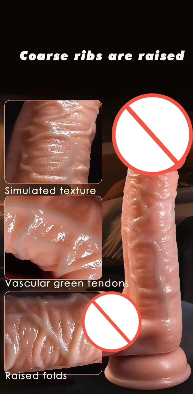 Liquid Silicone Wireless Remote Control Telescopic Female Masturbation Device Dildo Vibrator for Woman