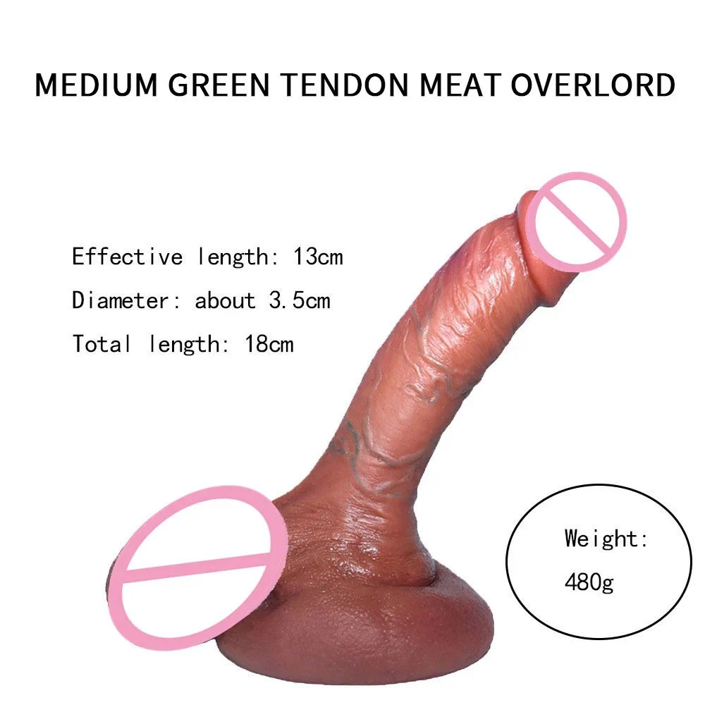 Real Skin Artificial Penis Large Dildo Huge Big Size Silicone Dildo With Strong Suction Cup