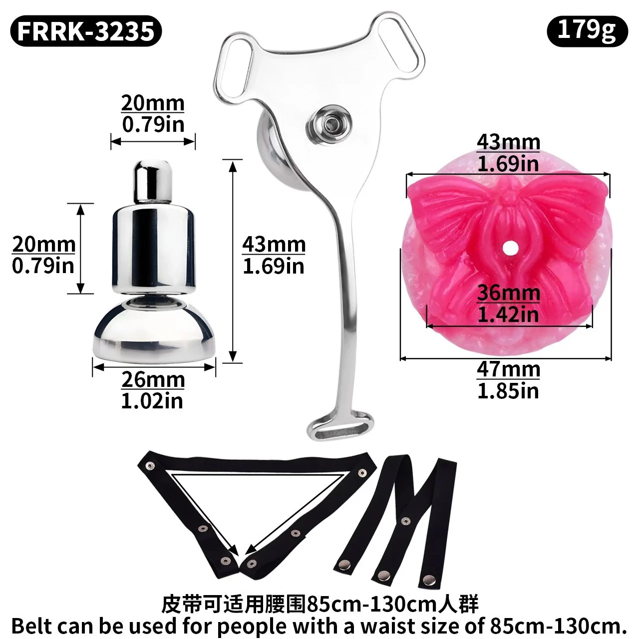 Chastity Cage Belt Attached Three Size Dildo,Male Negative Chastity Cage with Silicone Dildo,chastity Cage Steel,sissy Cock