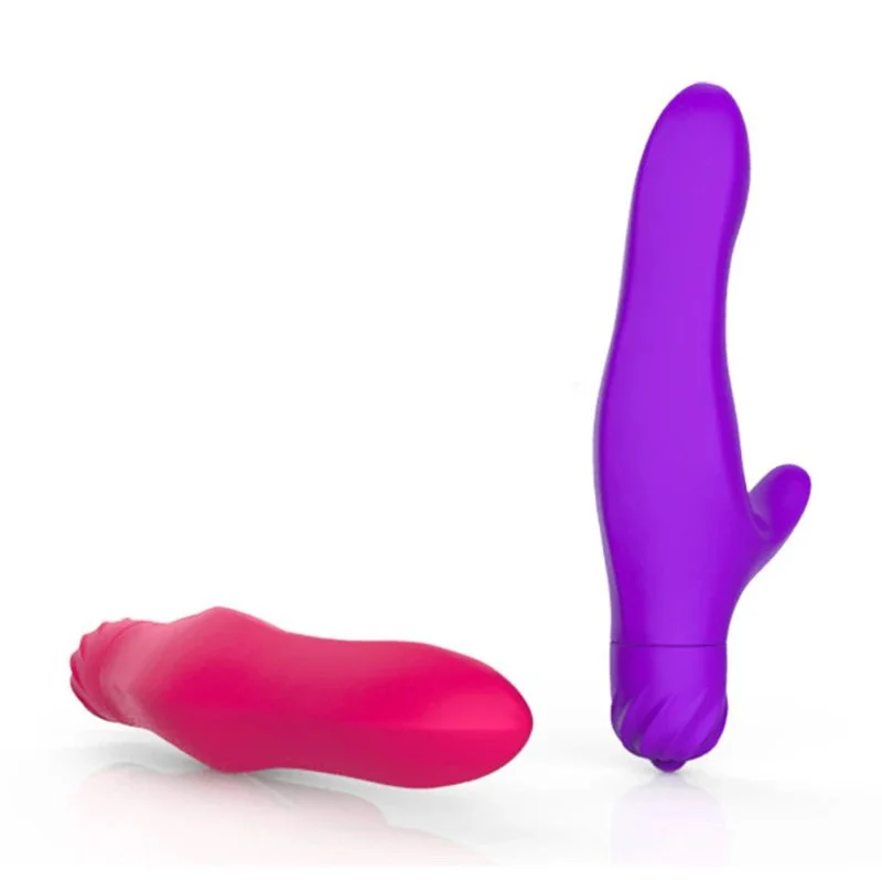 Mini Electric Prostate Massager & Clitoral Vibrator Dual Motor G-Spot Stimulator 10 Frequencies 100% Waterproof for Men Women