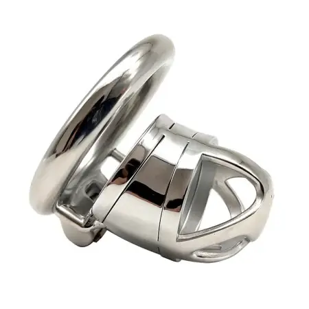 6cm SM Male Chastity Device Chastity Lock Penis in Cage with Keyholder Metal Chastity Cage for Man