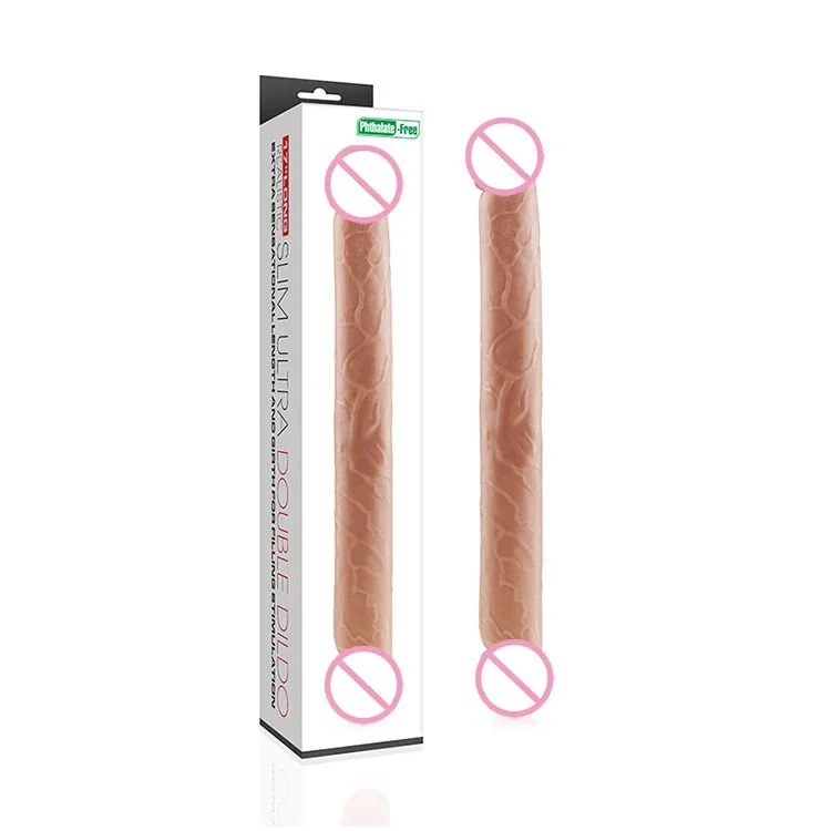 Butt Plug Sexual Toy Pvc Flexible Stimulation Artificial Big Penis Slim Ultra Double Dildo