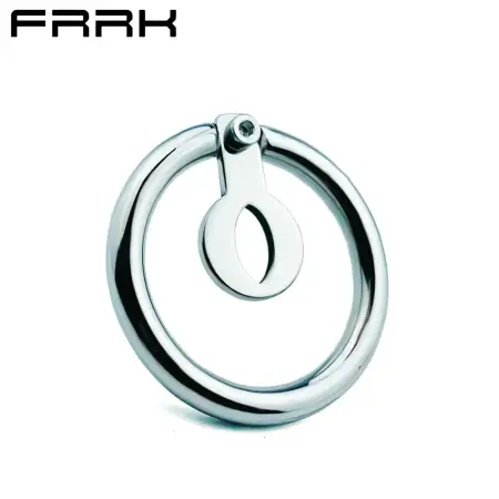 Adult Store Mini Man Chastity Device Lock Metal Cock Cage Penis Ring Lock for Male