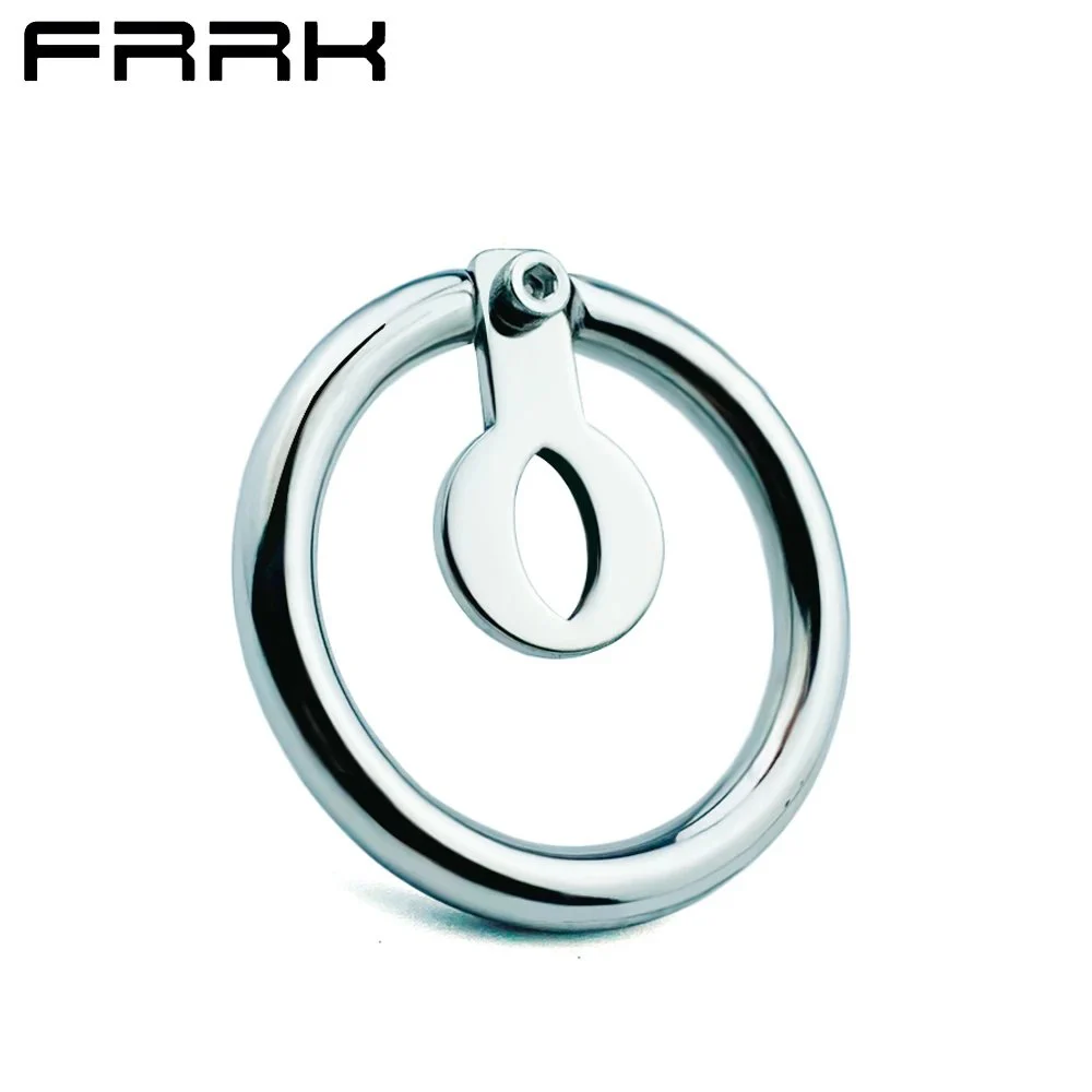 Adult Store Mini Man Chastity Device Lock Metal Cock Cage Penis Ring Lock for Male
