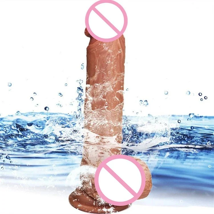 Realistic Huge Hot Liquid Silicone Realistic Dildos With Suction Cup Sex Toys for Women