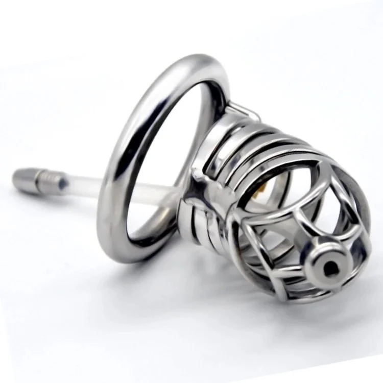 70mm 304 Stainless Steel SM Sex Toy Chastity Cage Male Chastity Device Chastity Lock Penis Cage Cock Cage for SM