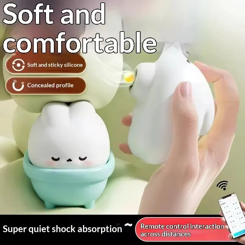 Moonlight Rabbit Shape Sex Shop Vibrator with App Control for Female Adult Sex Toy for Women Clitoral Breast 360 Sucking
