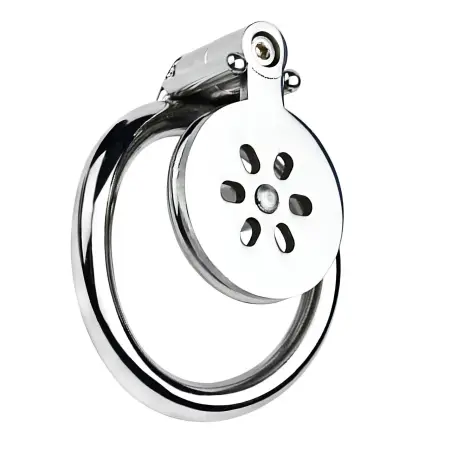 Cock Cage Male Toy Chastity Cage Lock Chastity Devices Male Invisible Stainless Steel Chastity Belt Device Flat Cage