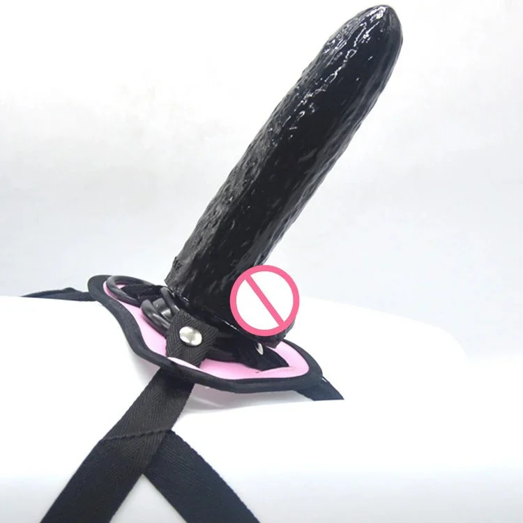 cucumber Shape Lesbian Sex Toy Penis with Belt Ladies Dress Strap on Dildo Pants for Lesbian Sex Toy