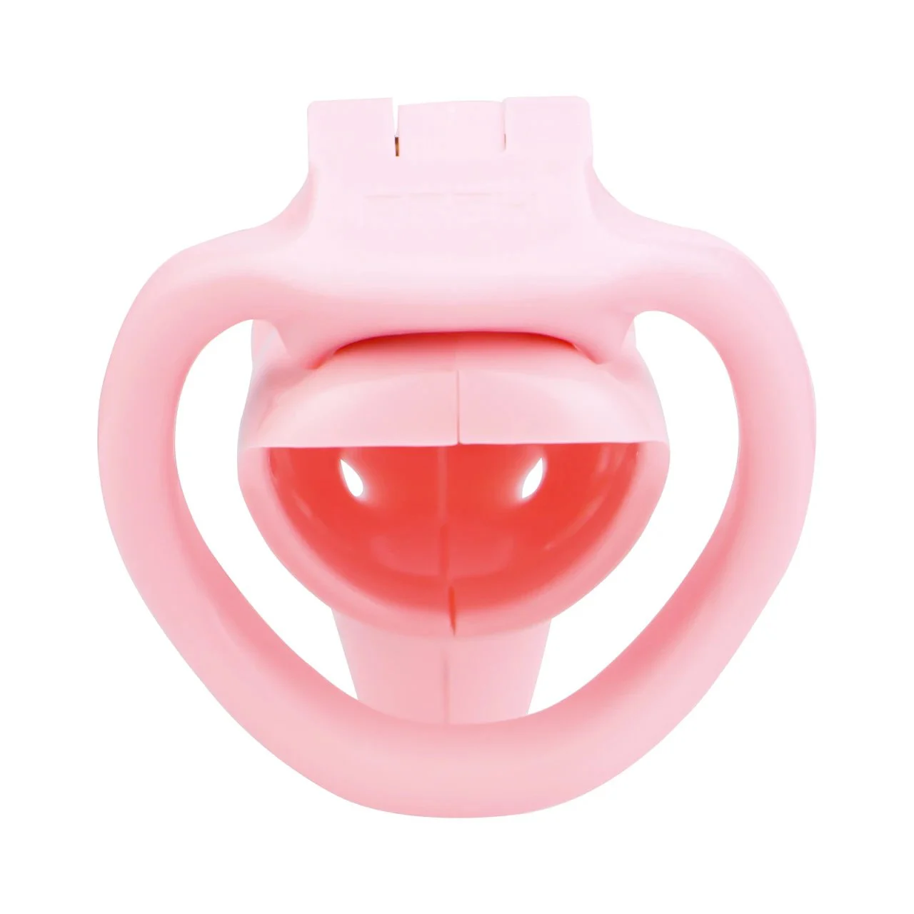 62 Pink Male Penis Cage 4 Cock Rings Long Penis Bondage Pig Chastity Cage Belt Cock Cage Bondage Restraint Man Sex Faak Toy