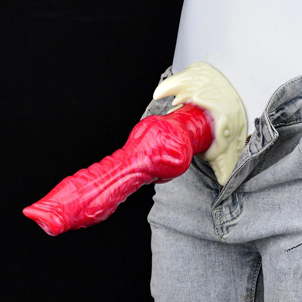 Realistic Monster Dildo Silicone Dragon Fantasy Dildos Anal Plug Prostate Female Masturbation Anal Sex Toys