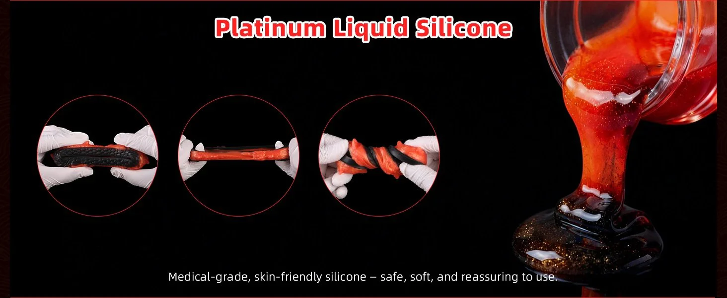 Fantasy Dragon Cock Penis Ring 4 Size Set Masturbators for Men Ejaculation Delay Penis Sex Toys for Couples Adult