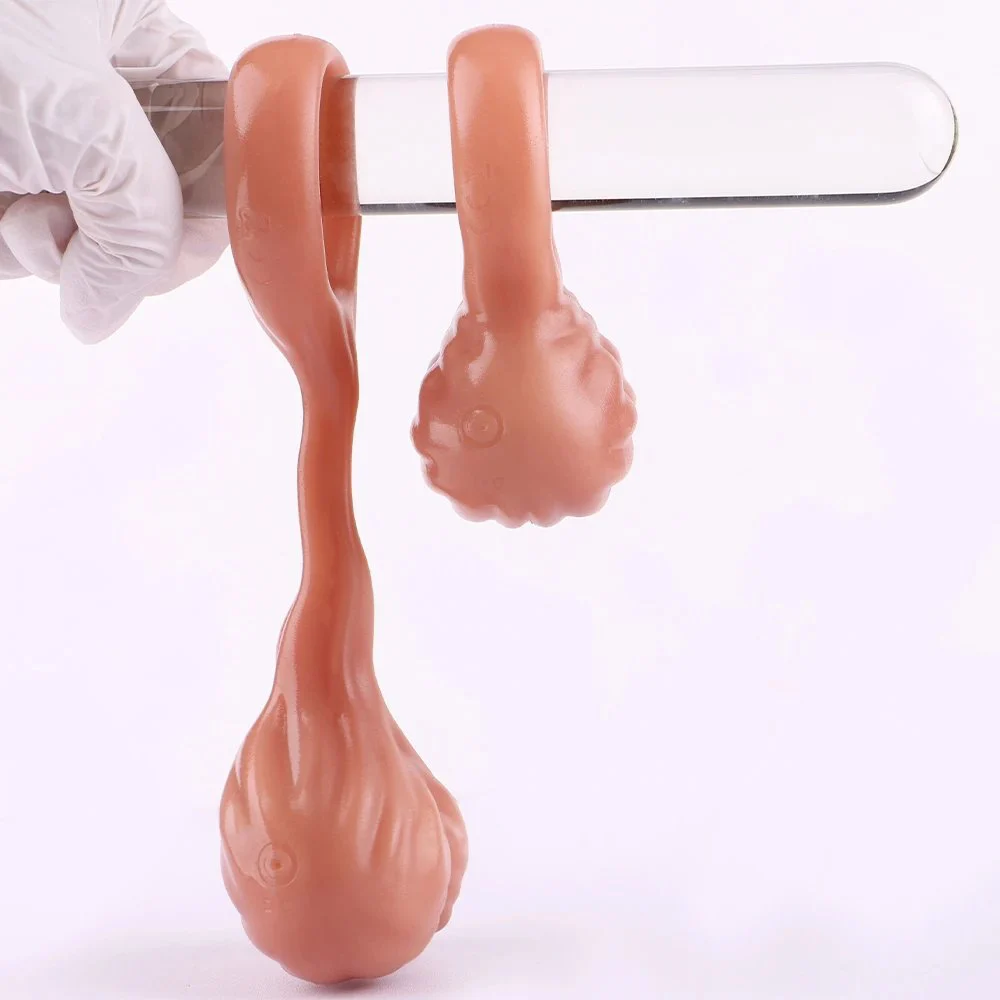 CITY FUN New Simulation Skin Color Penis Ring Four Optional Male Vibrating Penis Ring Silicone Material with Hair Penis Ring
