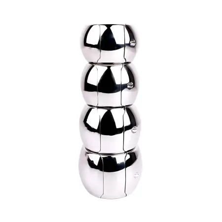 1128g Ring Weighted Stainless Steel Ball Stretcher Penis Ring Testicle Ring CBT Testicle Penis Exercises BDSM