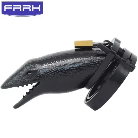Couple Domination Penis Lock Health Resin Cock Cage Plastic Male Chastity Device for Delay Ejaculation Prostate Stimulation
