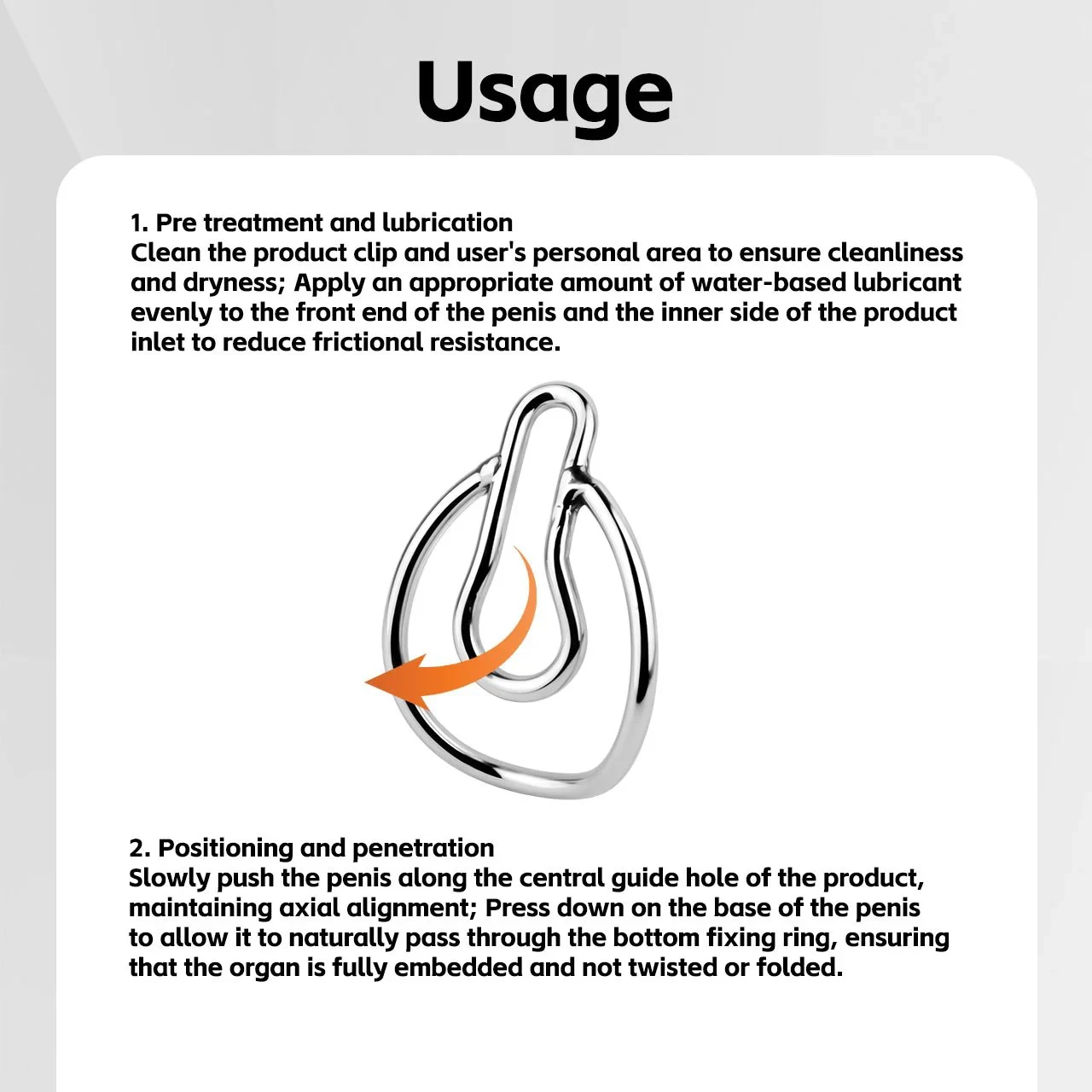 Chastity Clip,Chastity Device Male Cock Cage, Chastity Device Sissy Penis Cage Male Trainer Chastity Cage Penis Exercise Sex Toy