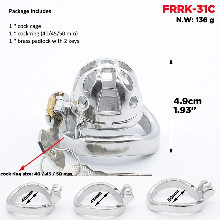 Control the Libido Bird Cage Lock Male Sex Toy with High Quality