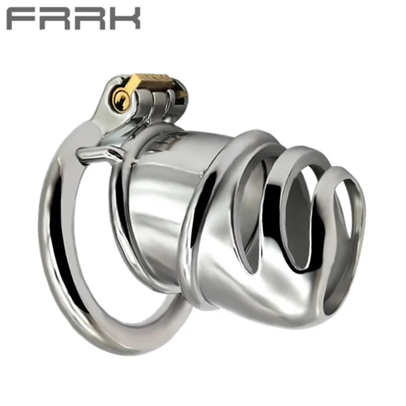 304 Stainless Steel BDSM Sexual Party Toy 2.63 Inch Mini Bird Cage Metal Chastity Device for Couple Domination Rule