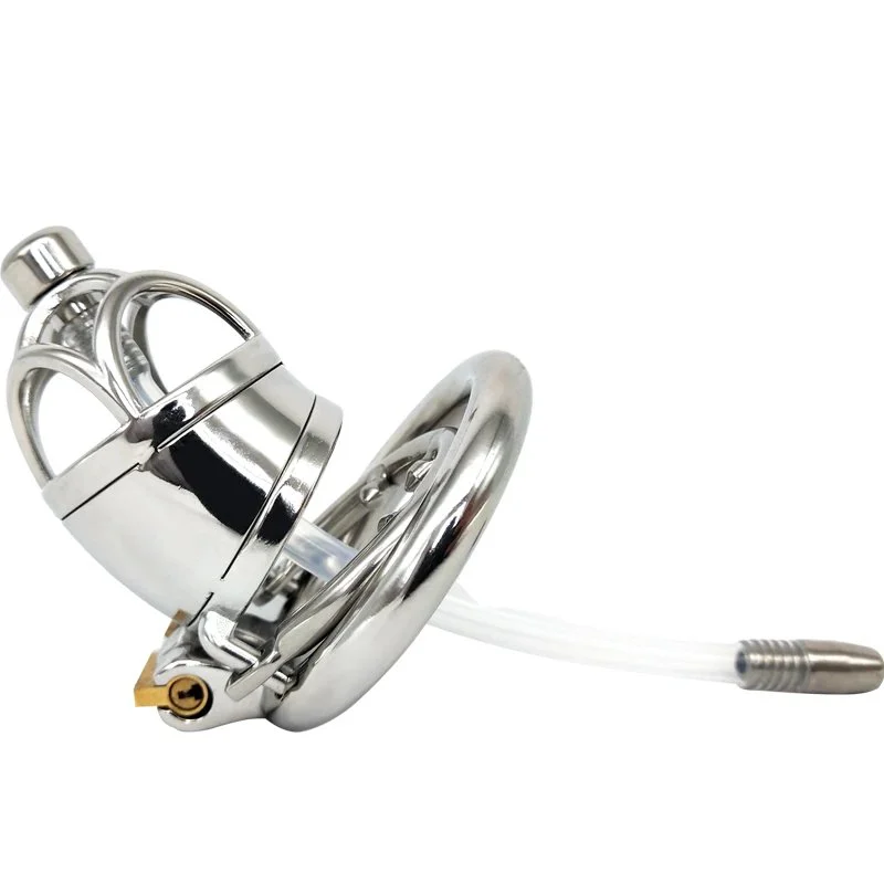 21B Men's Alternative Toys Go Out to Wear Lightweight Chastity Lock Bird Cage Travel Derailed with Lock Supplies
