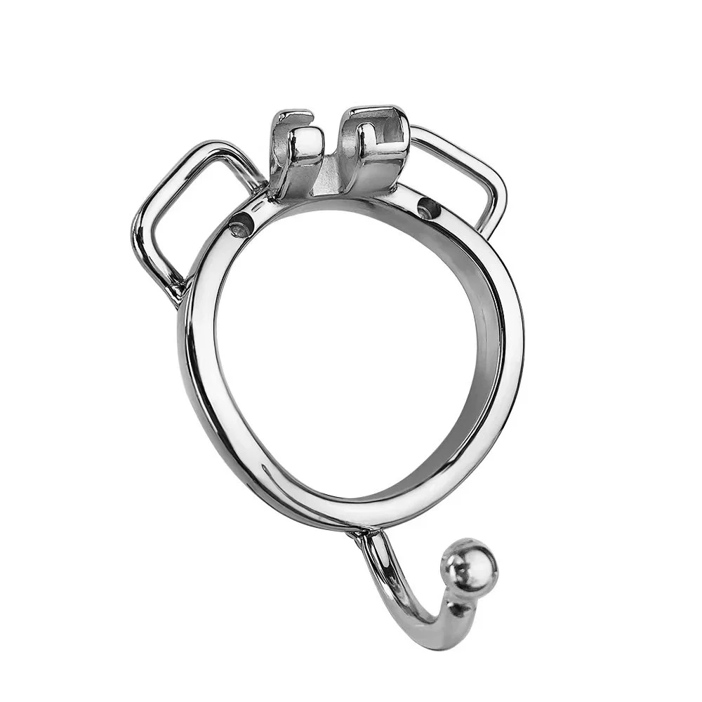 Direct Sales Cock Cage Male Chastity Device With Testicles Brackets Strap on Penis