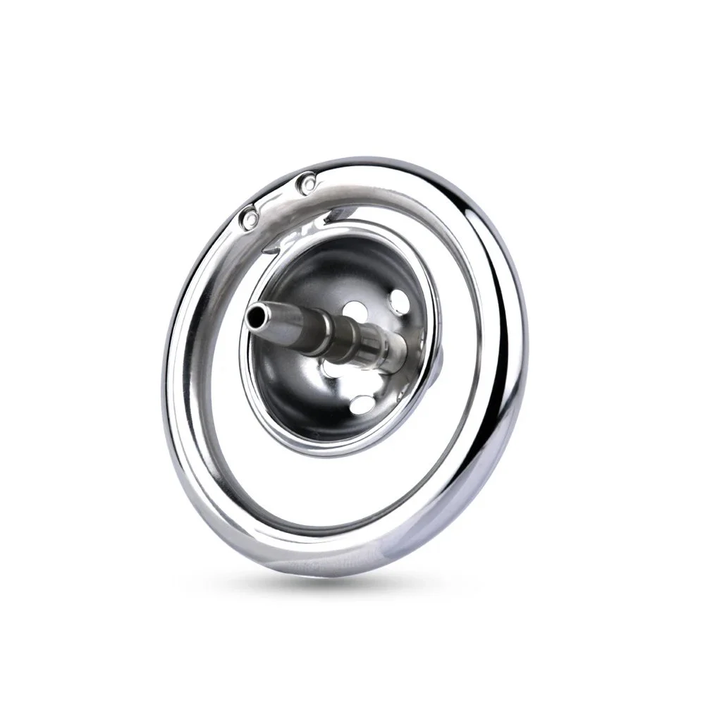 Catheter Guide Design Skeletonized 304 Stainless Steel Chastity Lock