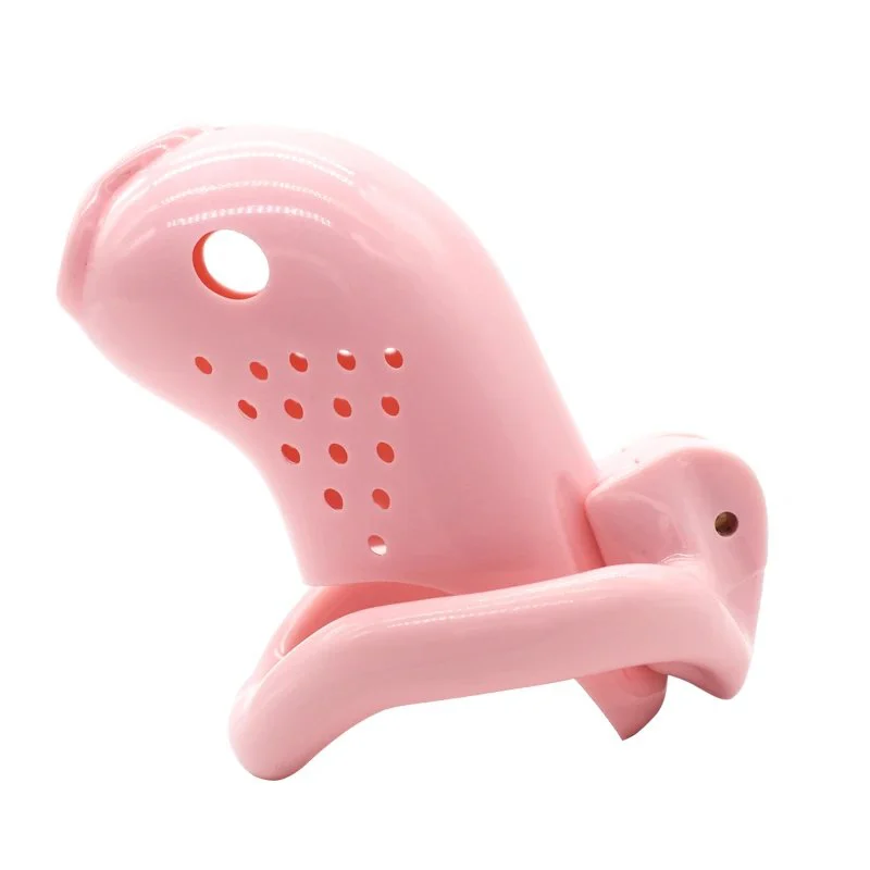 Male Chastity Resin Chastity Lock Adult Products Sm Appeal Chastity Cage Transparent Black Pink Sissy Chastity Cage