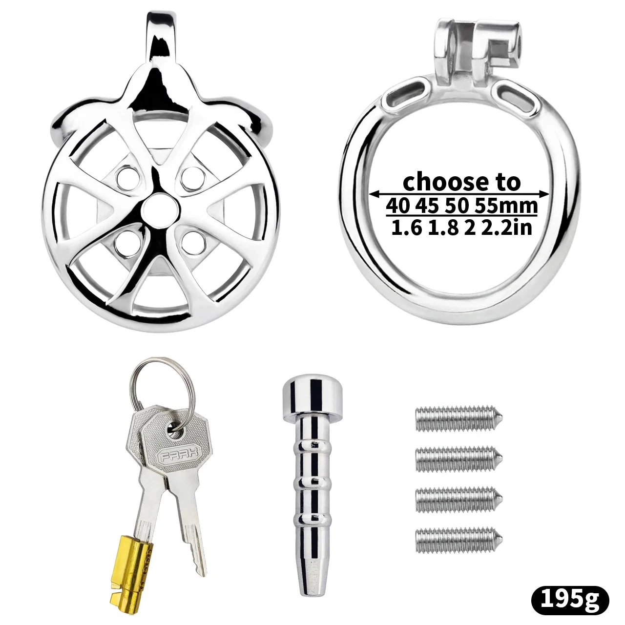 Detachable Spikes Chastity Cage Penis Lock With Metal Silicone Urethral Catheter for Men Sissies Femboy Adult Sex Toys