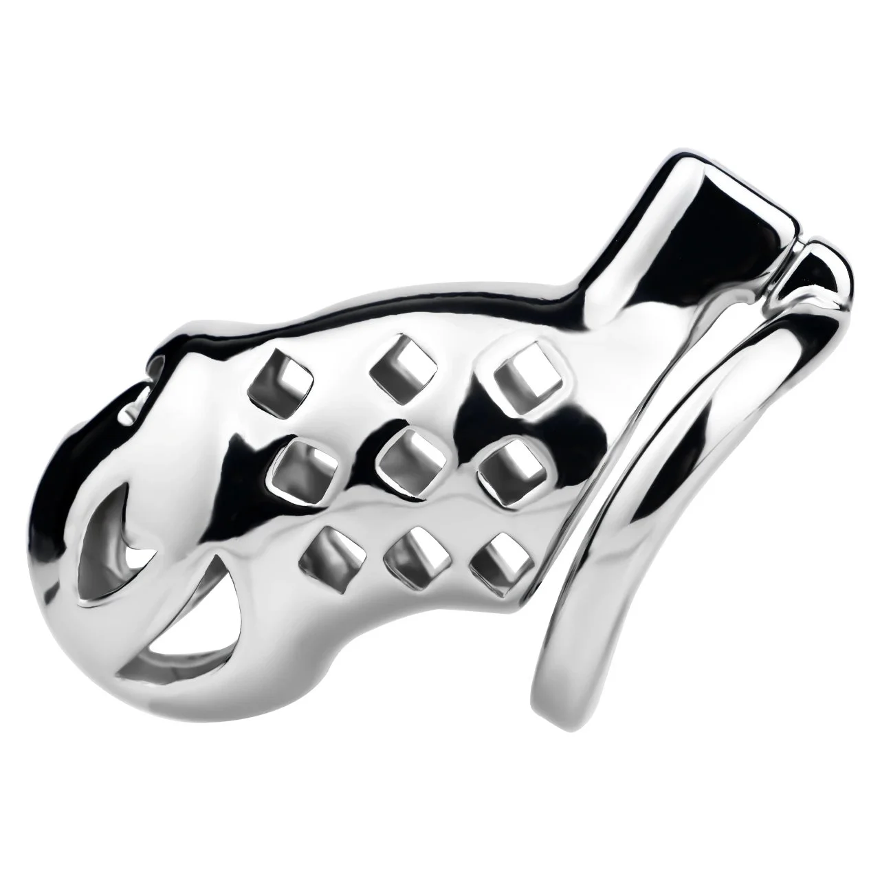 Men's Chastity Device Stainless Steel Penis Cage Suitable for Male Restraint Three Sizes Available