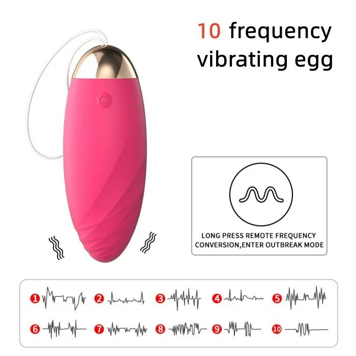 USB Rechargeable 10 Frequency Vibrating Clitoris Egg Sex Toys for Clitoris Stimulation with Licking Tongue Vibrator