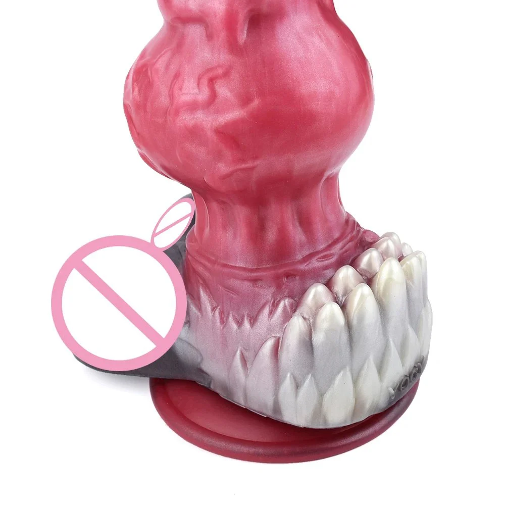 Different Sized Dildos Wolf King Animal Anal Plug Dog Knot Penis Sex Toys for Women