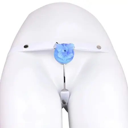 Flexible Stainless Male Cock Piece Style Cage with butterfly Resistance Chastity Device Sex Toy for Men