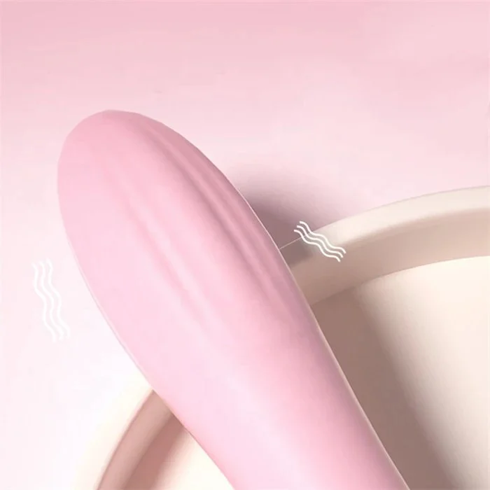 USB Rechargeable 10-Vibration Waterproof Silicone Heating Wand Massage Double-Head G-Spot Vibrator Dildo