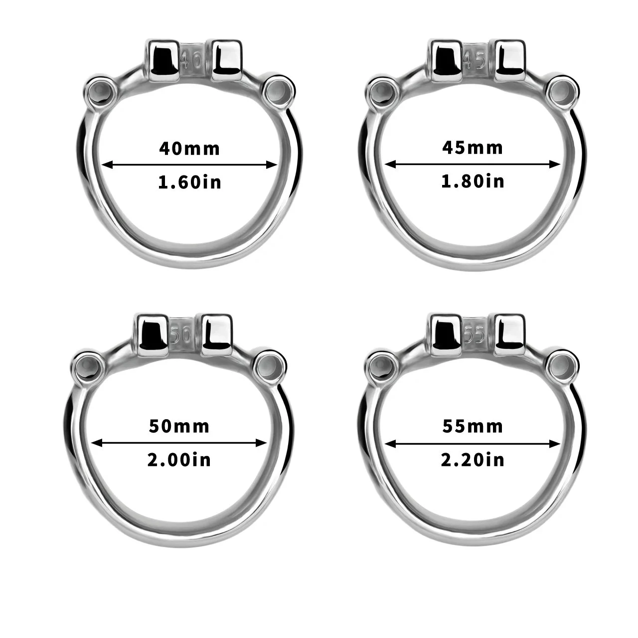 Catheter + Anti-Detachment Ring Male Chastity Erotic Toys Stainless Steel Metal Penis Chastity Cage Easy to Carry Penis Lock