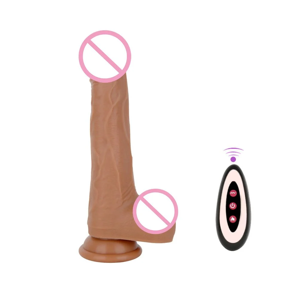 Remote Control Realistic Silicone Dildo Electronic Usb Rechargeable Dongs Vibrator Dildo Dildos Sex Toys for Women
