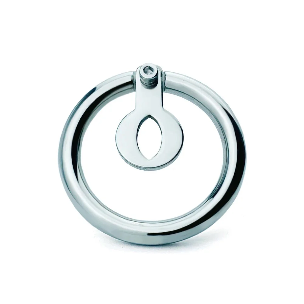 Adult Store Mini Man Chastity Device Lock Metal Cock Cage Penis Ring Lock for Male