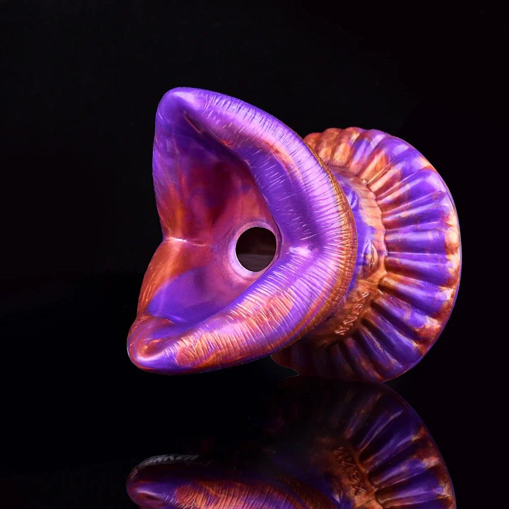 Sex Toy Grinder with Vibrating Hollow Peep Insertable Anal Plug for Adult Toys