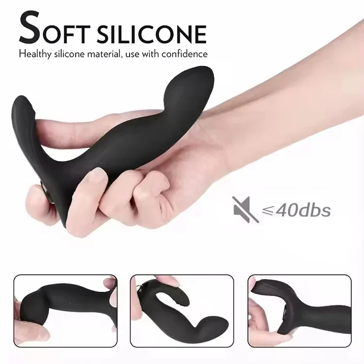 Prostate Massager Plug Vibrator Men Anus Climax Butt Anal Plugs Toy for Man Masturbator
