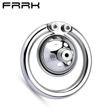 Catheter Guide Design Skeletonized 304 Stainless Steel Chastity Lock