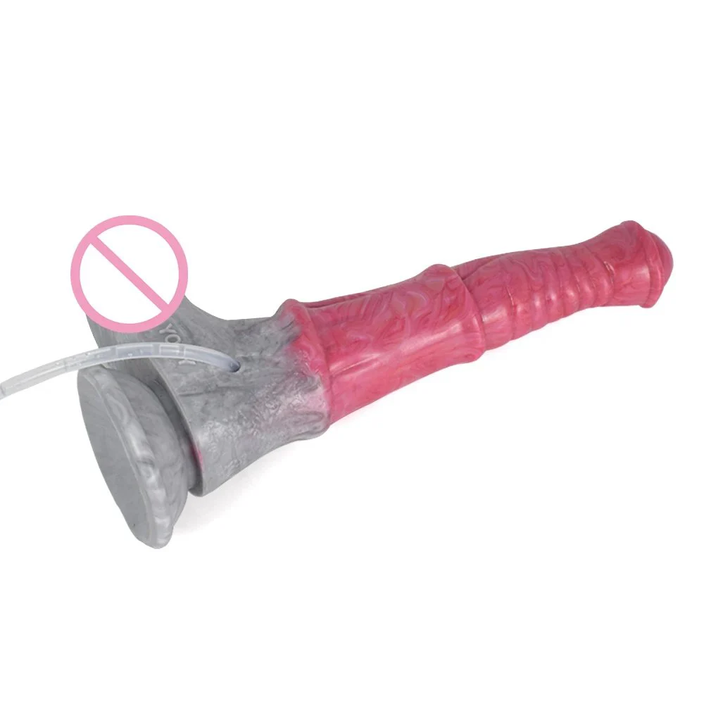 Ejaculating Horse Dildo Adult Toys for Men's Extender Body Friendly Silicone Dildos for Women