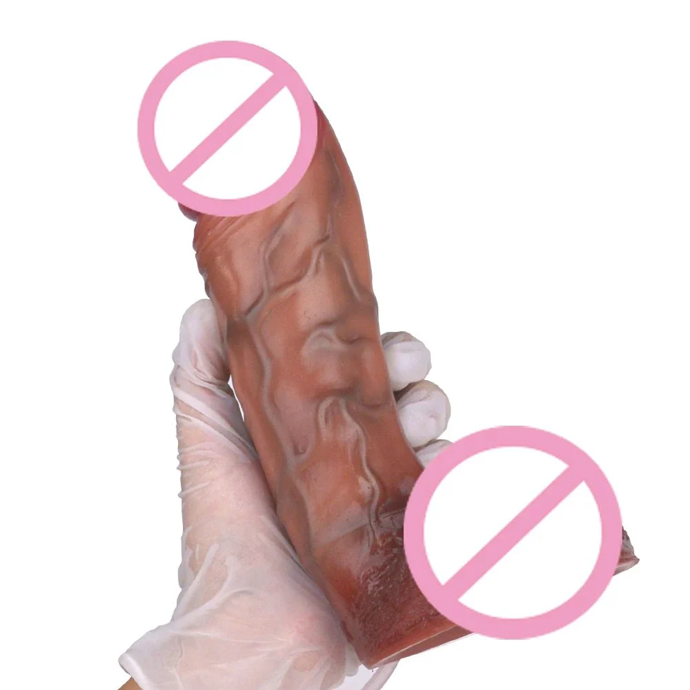 Realistic Ejaculation Dildo with Silicone Strap on Realistic Squirting Penis Sex Toys for Women Anal Plug
