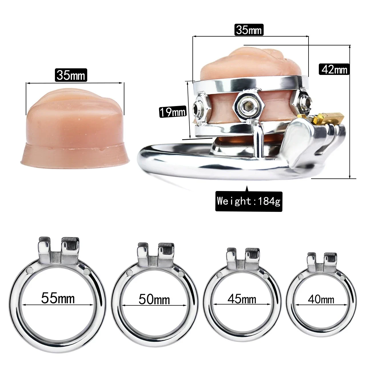 Cock Cage Male Chastity Devices Pussy Shape Chastity Cage Adults Products Toys Sex