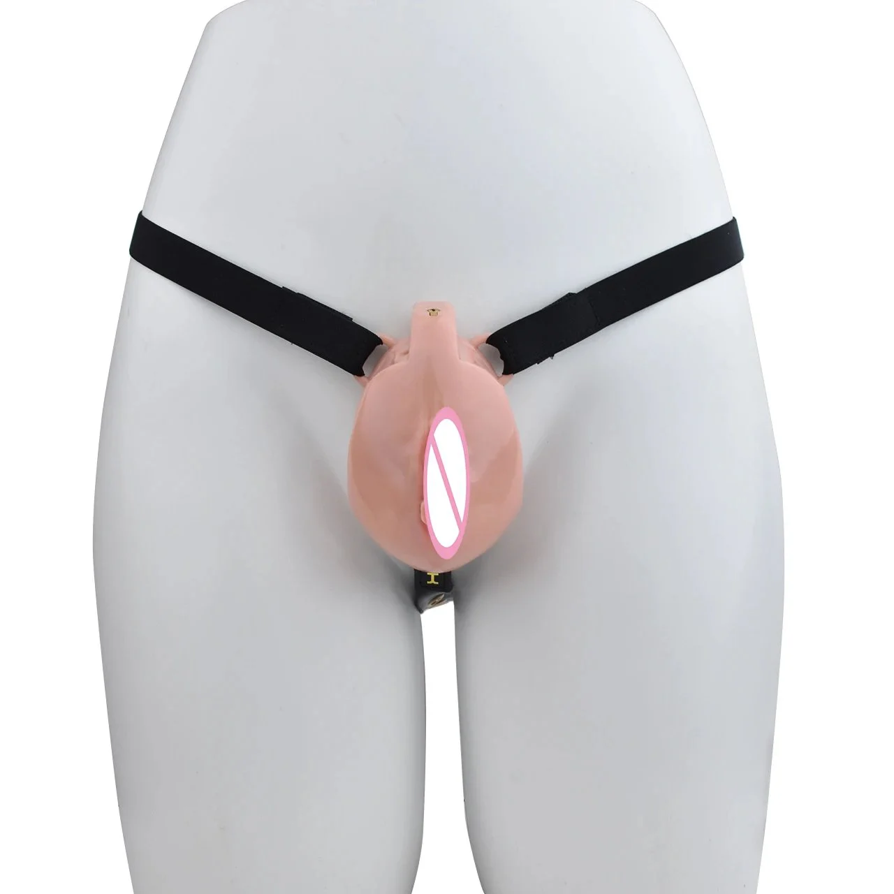 Latest Resin Realistic Vaginal Chastity Lock Safe Lightweight with Exclusive Cock Cages to Explore Anal Plug Backyard Sex Toy