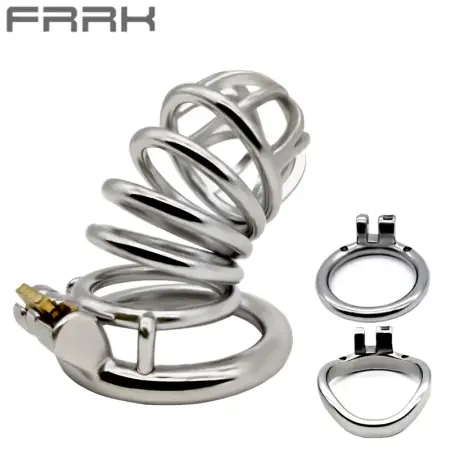 Chastity Lock Python With Ring Male Chastity Bird Cage Ring to Prevent Cheating Sex Toys for Men