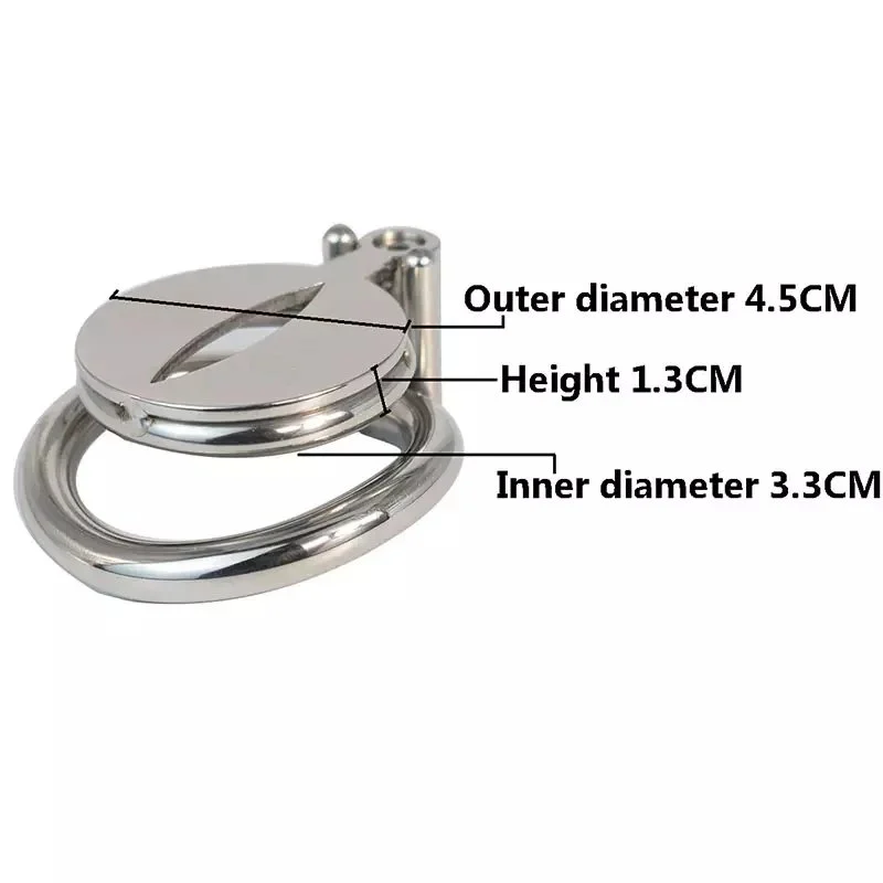 Metal Cock Cage Male Chastity Device Sex Toys Steel Chastity Cage for Men Penis Lock Cock Ring Sleeve Penis Lock